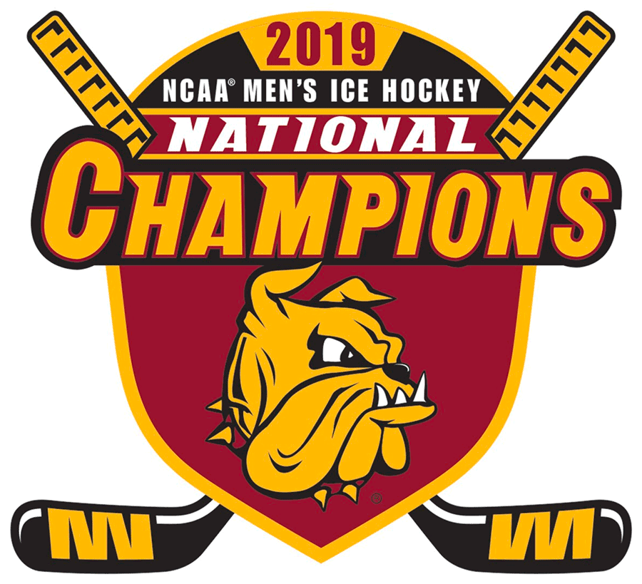 Minnesota-Duluth Bulldogs 2019 Champion Logo DIY iron on transfer (heat transfer)